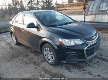  Salvage Chevrolet Sonic