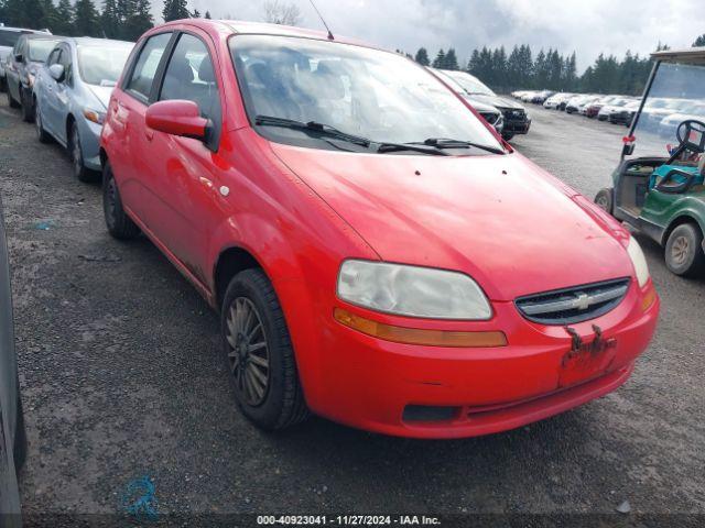  Salvage Chevrolet Aveo