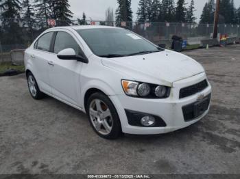  Salvage Chevrolet Sonic