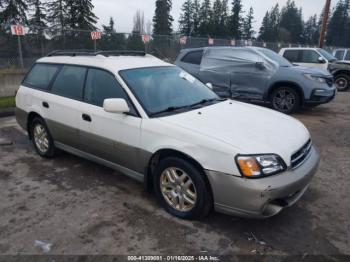  Salvage Subaru Legacy Wagon