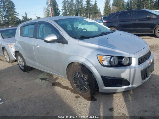  Salvage Chevrolet Sonic