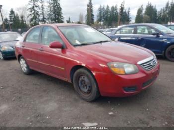  Salvage Kia Spectra