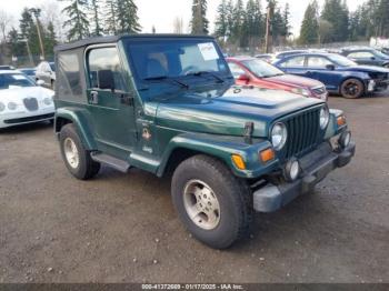  Salvage Jeep Wrangler