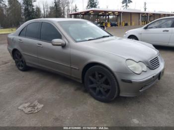  Salvage Mercedes-Benz C-Class