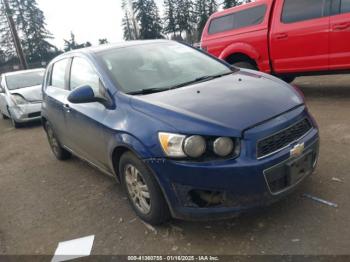  Salvage Chevrolet Sonic