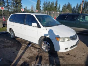  Salvage Honda Odyssey