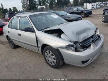  Salvage Toyota Corolla