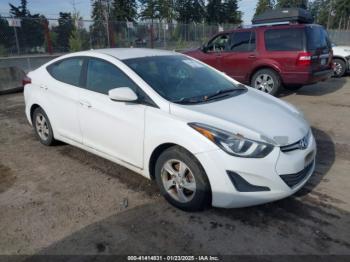  Salvage Hyundai ELANTRA