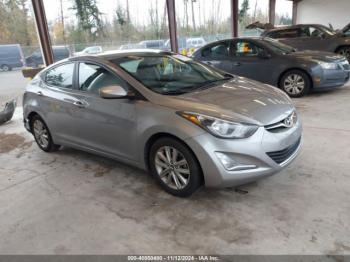  Salvage Hyundai ELANTRA