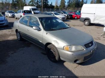  Salvage Nissan Sentra