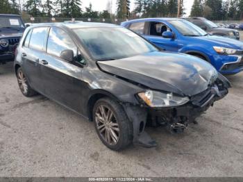  Salvage Volkswagen Golf