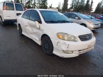  Salvage Toyota Corolla