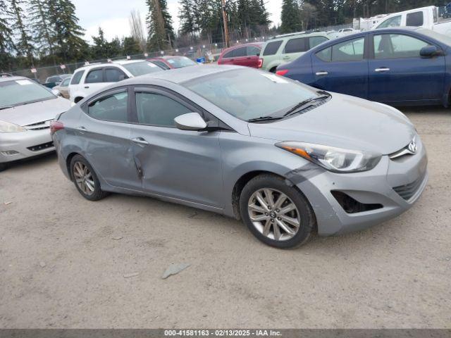  Salvage Hyundai ELANTRA