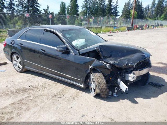  Salvage Mercedes-Benz E-Class