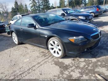  Salvage BMW 6 Series