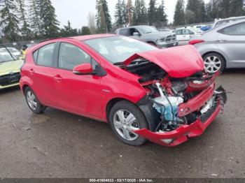  Salvage Toyota Prius c