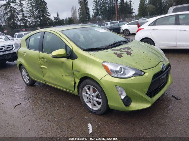  Salvage Toyota Prius c