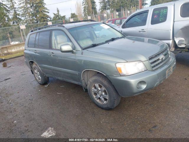  Salvage Toyota Highlander