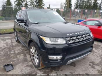  Salvage Land Rover Range Rover Sport