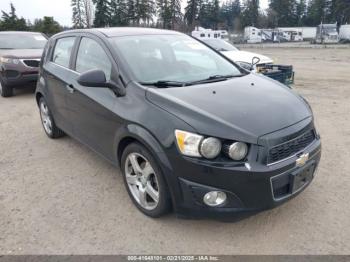  Salvage Chevrolet Sonic