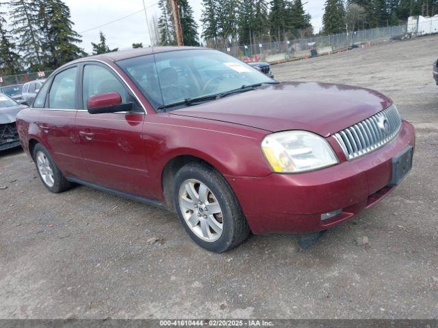  Salvage Mercury Montego