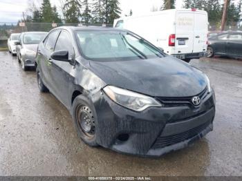  Salvage Toyota Corolla