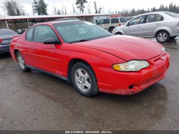  Salvage Chevrolet Monte Carlo