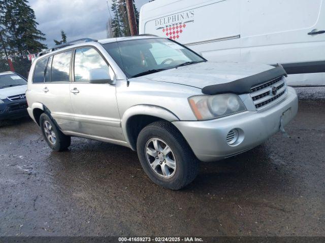  Salvage Toyota Highlander