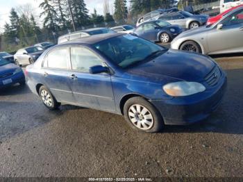  Salvage Toyota Corolla