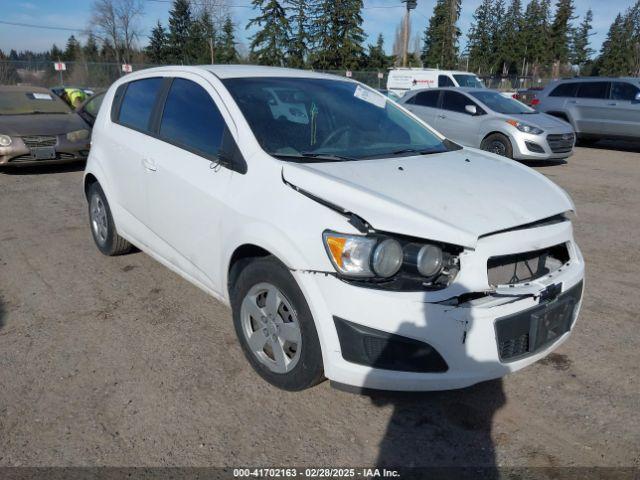  Salvage Chevrolet Sonic