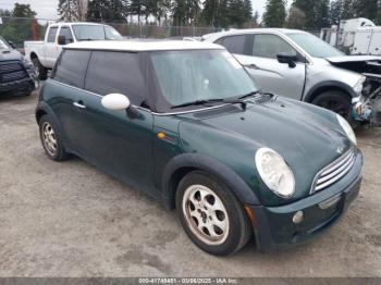  Salvage MINI Cooper