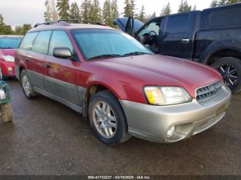  Salvage Subaru Outback