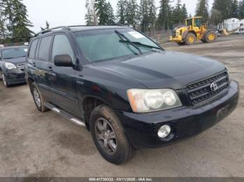  Salvage Toyota Highlander