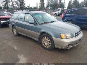  Salvage Subaru Outback