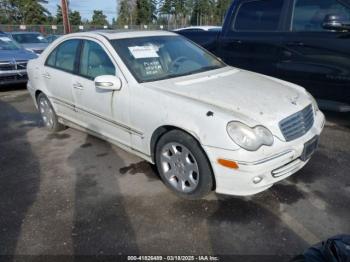  Salvage Mercedes-Benz C-Class