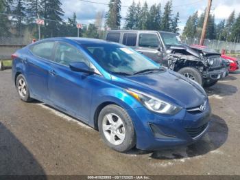  Salvage Hyundai ELANTRA