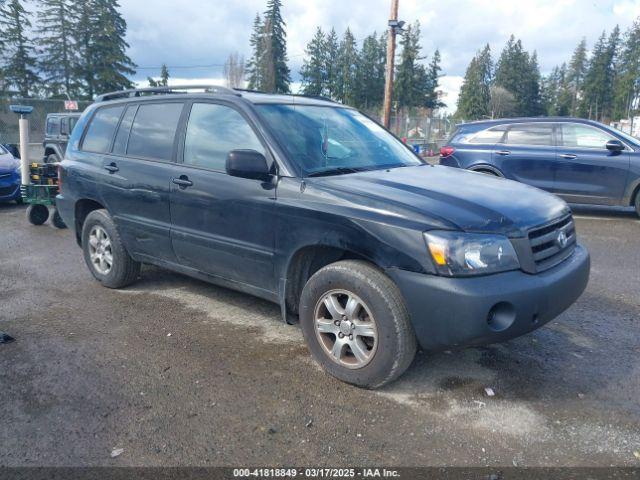  Salvage Toyota Highlander