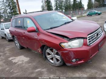  Salvage Toyota Highlander