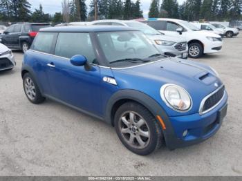  Salvage MINI Cooper S