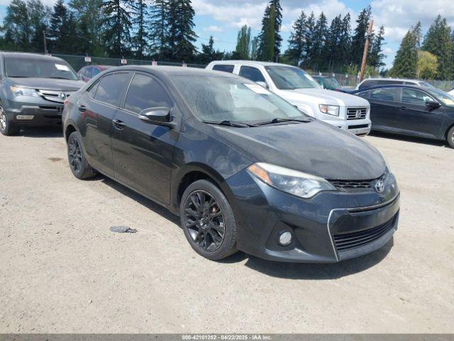 Salvage Toyota Corolla