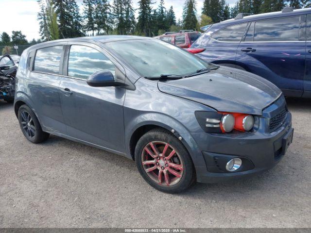  Salvage Chevrolet Sonic