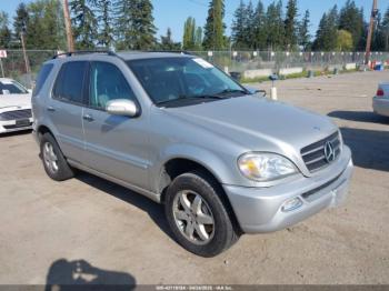  Salvage Mercedes-Benz M-Class