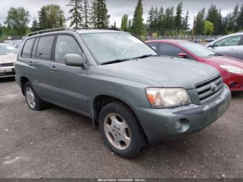  Salvage Toyota Highlander