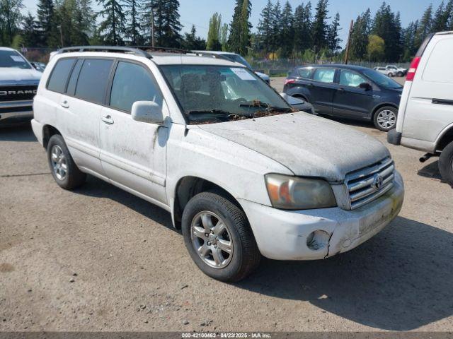  Salvage Toyota Highlander
