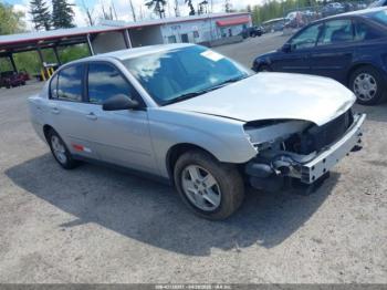  Salvage Chevrolet Malibu