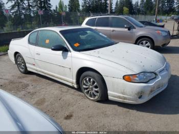  Salvage Chevrolet Monte Carlo