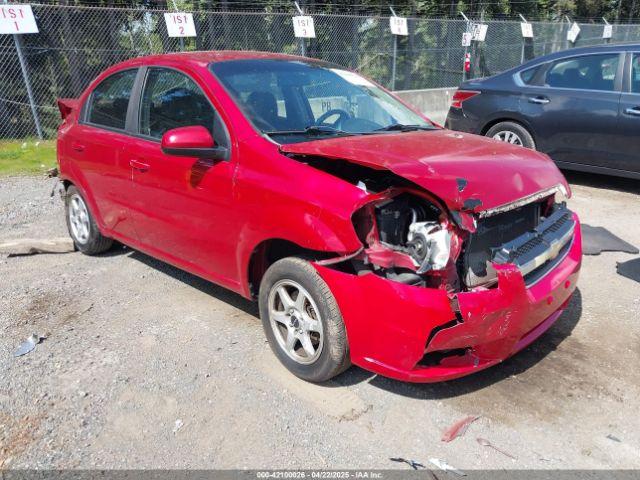  Salvage Chevrolet Aveo