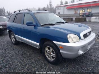  Salvage Hyundai SANTA FE