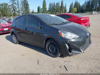  Salvage Toyota Prius c
