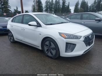  Salvage Hyundai Ioniq